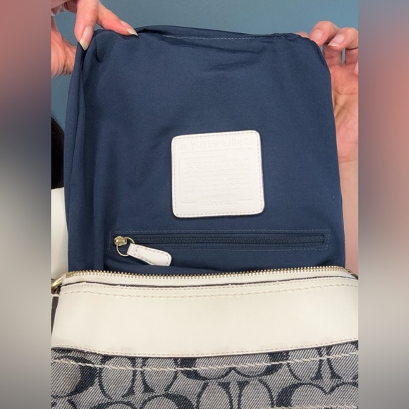 Coach Denim Bleecker Sufflette Y2K - Picture 14 of 16